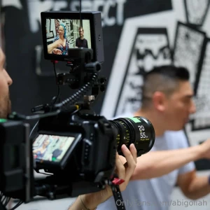 Bts shots from lmaof record god bless the amazing our makeup artist