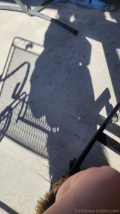 My shadow gave me away on this no pants party day part 1