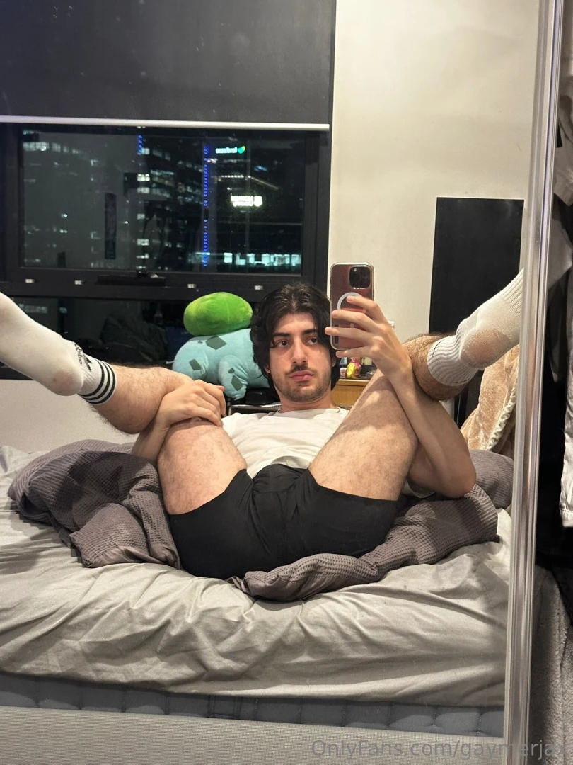 Practicing hip thrusting underneath you 