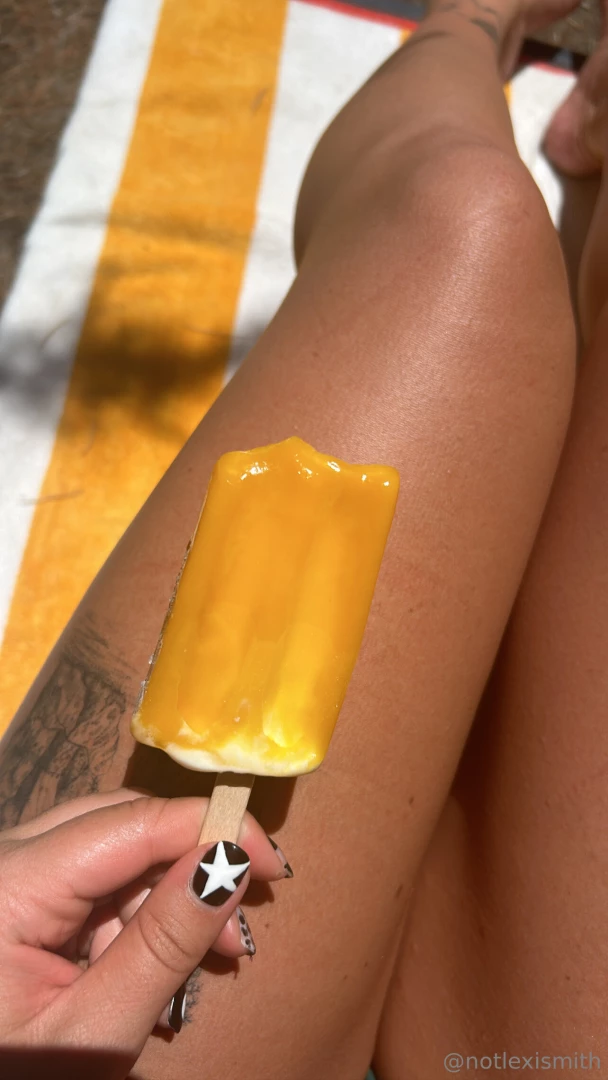 Who wants to lick this off of me 