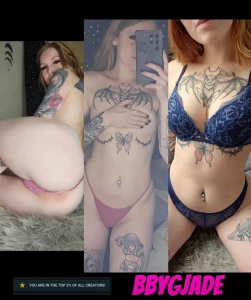 I know just what you need a tatted baddie who can squirt bbygjade part 1