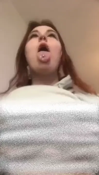 I picture your hard cock and this face gets ahegao saliva drool 