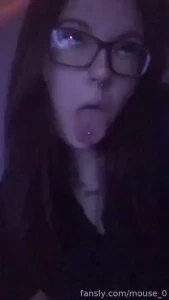 Don t make noise we can t be heard glasses glassesfetish ahegao waifu