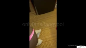 Big bruh wanted to oil me up and spank me this is all he let me record