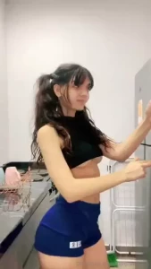 Shy smiles and graceful moves