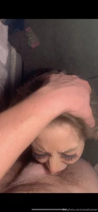 Come watch me gag on daddy s cock