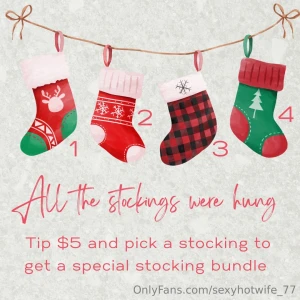 Tip 5 choose a stocking and receive a special stocking bundle straight