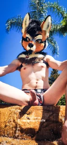 Rogue likes being naked outside especially on a waterfall in broad