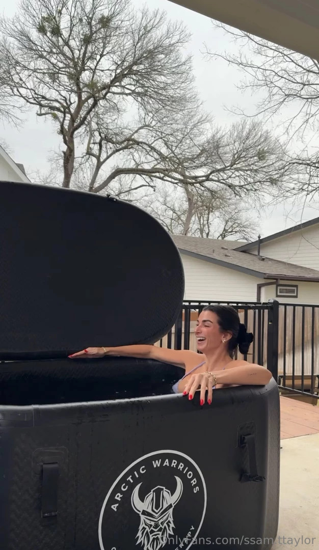 Ice bath a day keeps the doctor away 