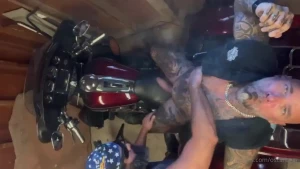 After riding bikes with sexy masculinejason we arrived very horny