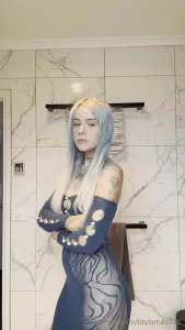 Trying to decide which is see through this dress or my intentions your