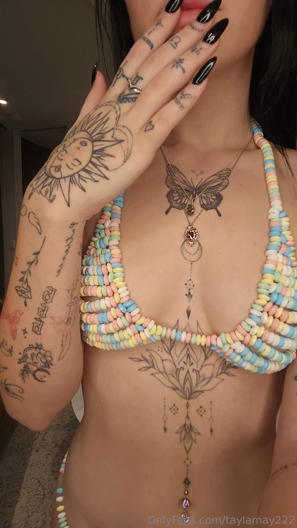 Wanna find out if this bra is made of candies or nah 