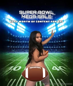Super bowl mega sale sitting on 9 inch cock full pussy spread naked