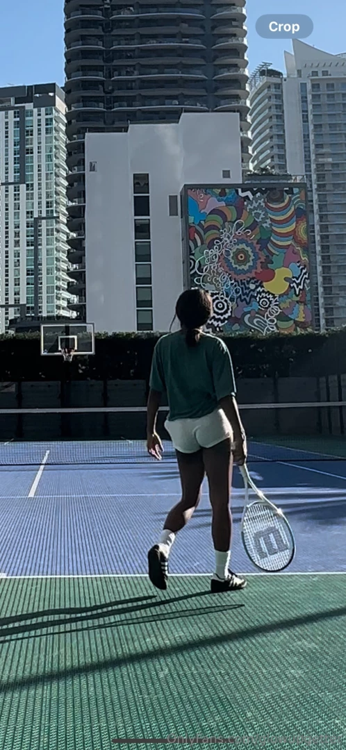 Little miss new hobbies every week any tennis players here 