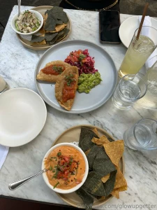 Lunch date w my bestie ps everything in this photo is vegan did you