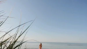 My first time skinny dipping this morning