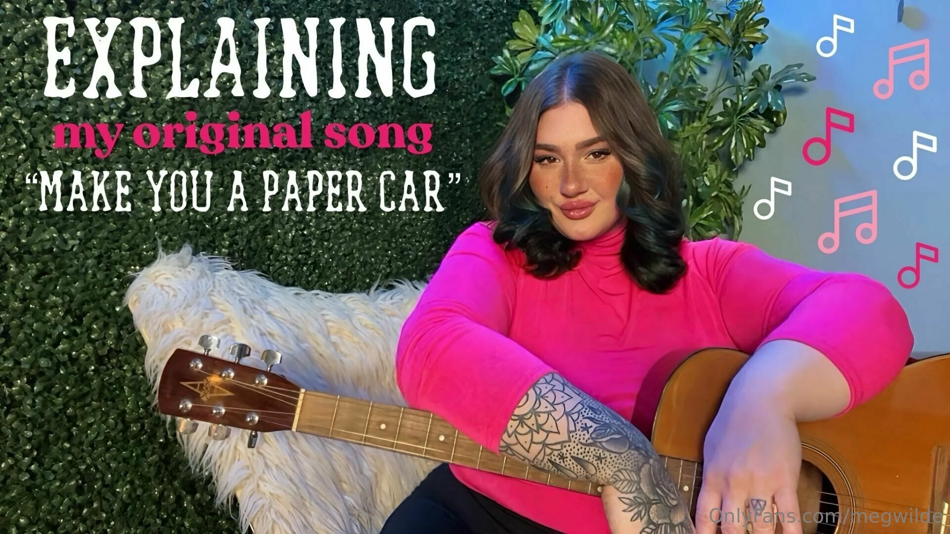 Music is my escape let me serenade you 