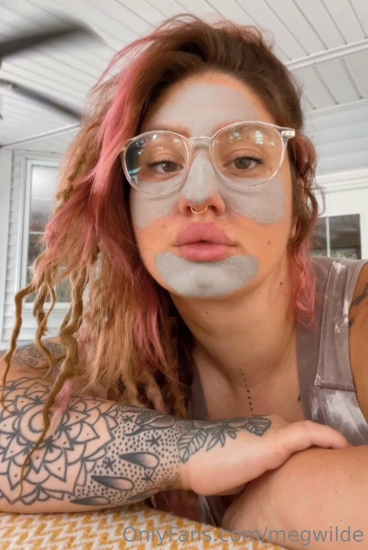 Would you wake up to me even with my face mask glasses amp messy part 1 