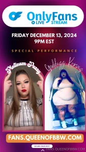 Next live show friday 9pm est with goddezzkurvez see you there on