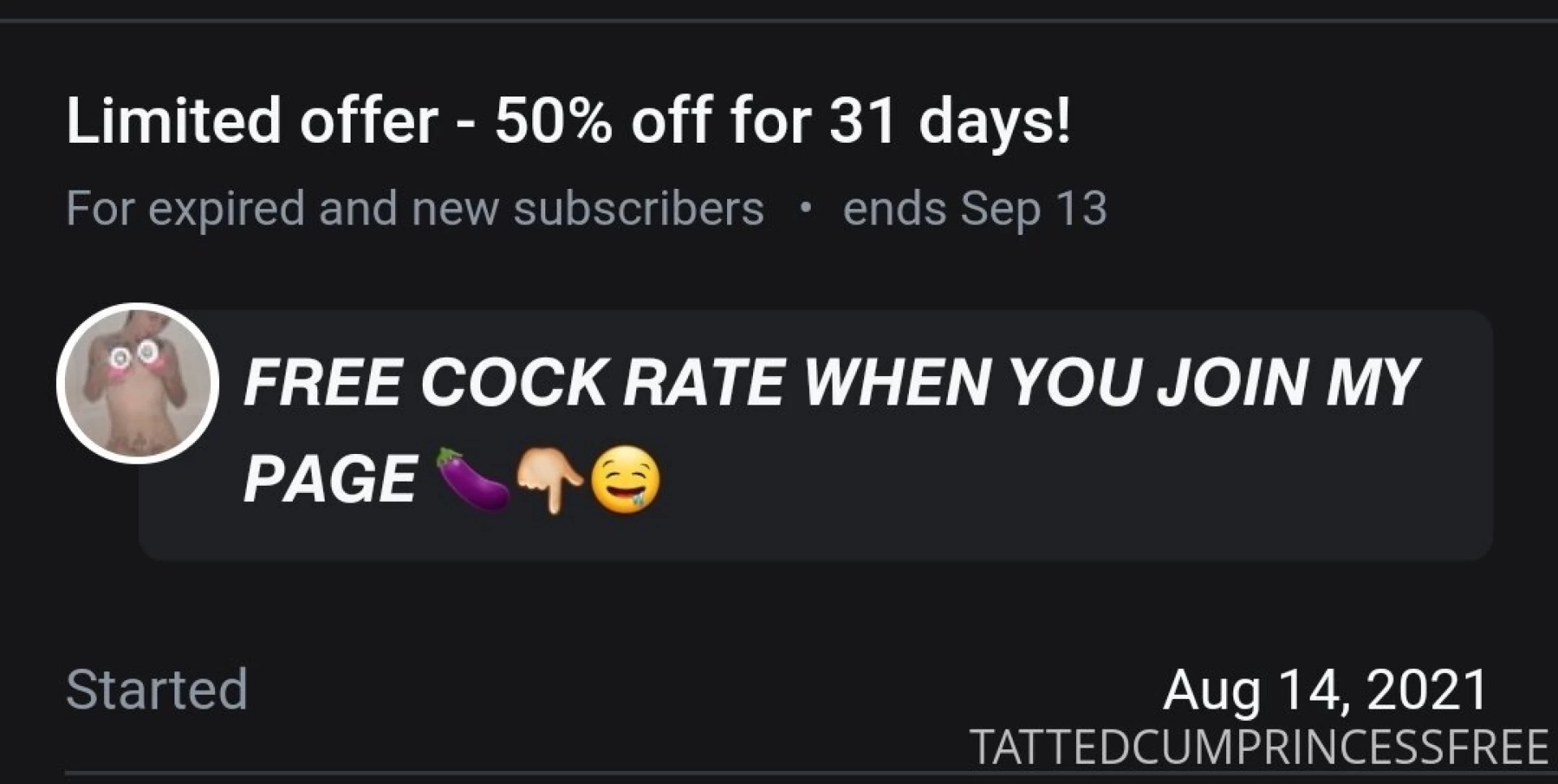 Onlyfans com tattedcumprincess tattedcumprincess 