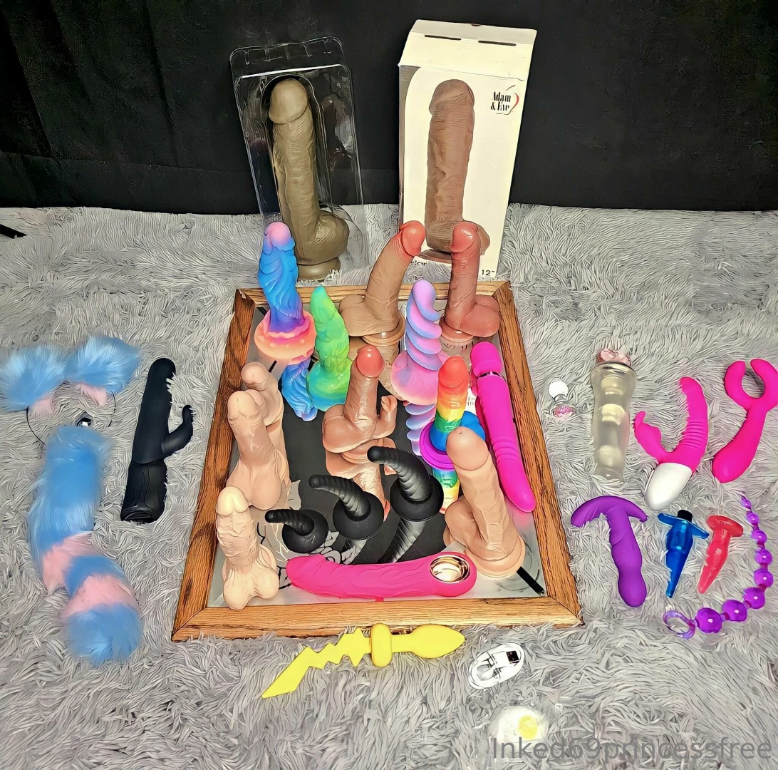 All the fun happens on my vip inked69princess cum watch me use my toys 