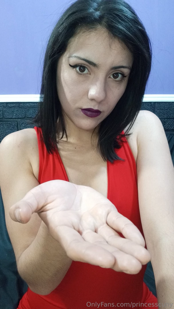 Let me see you eat your cum in a session with your goddess 