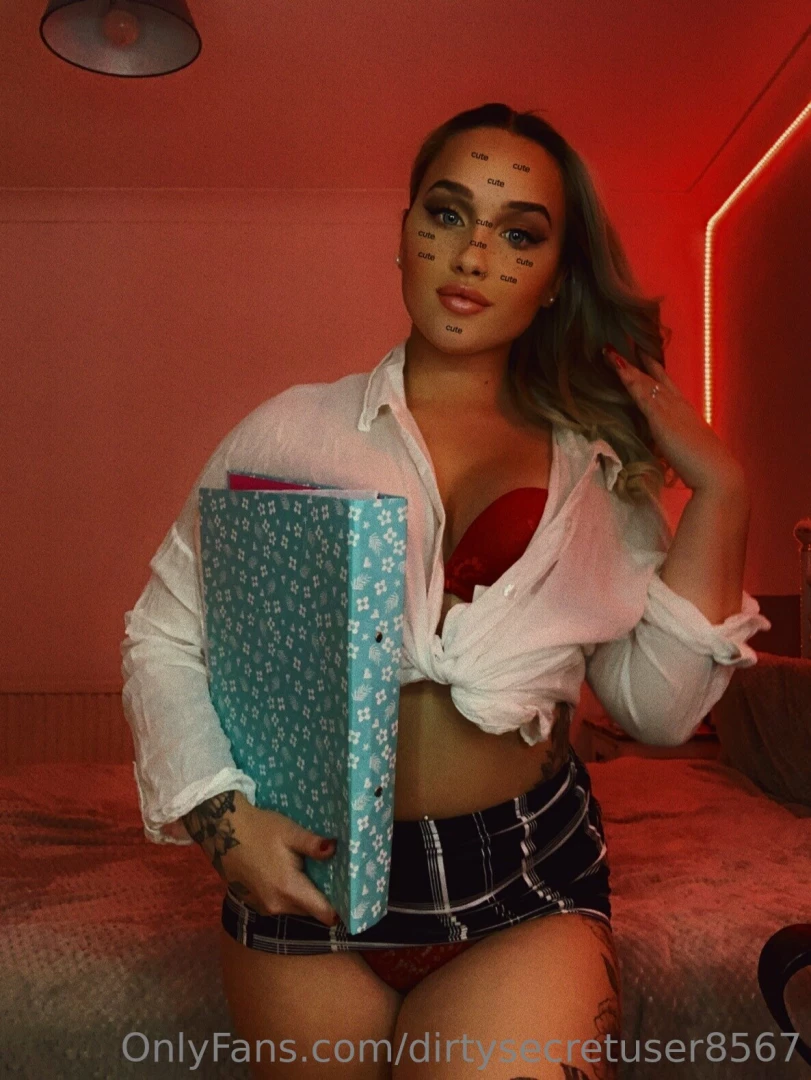 I ve been a bad girl check your messages to see why 