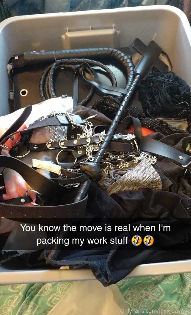 Got the two most important boxes packed part 1 