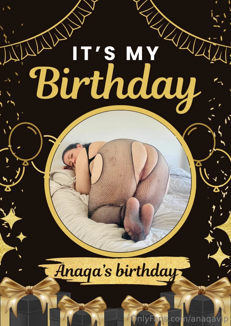 My true fans who spoil me for my bday are in for some t r e a t s 