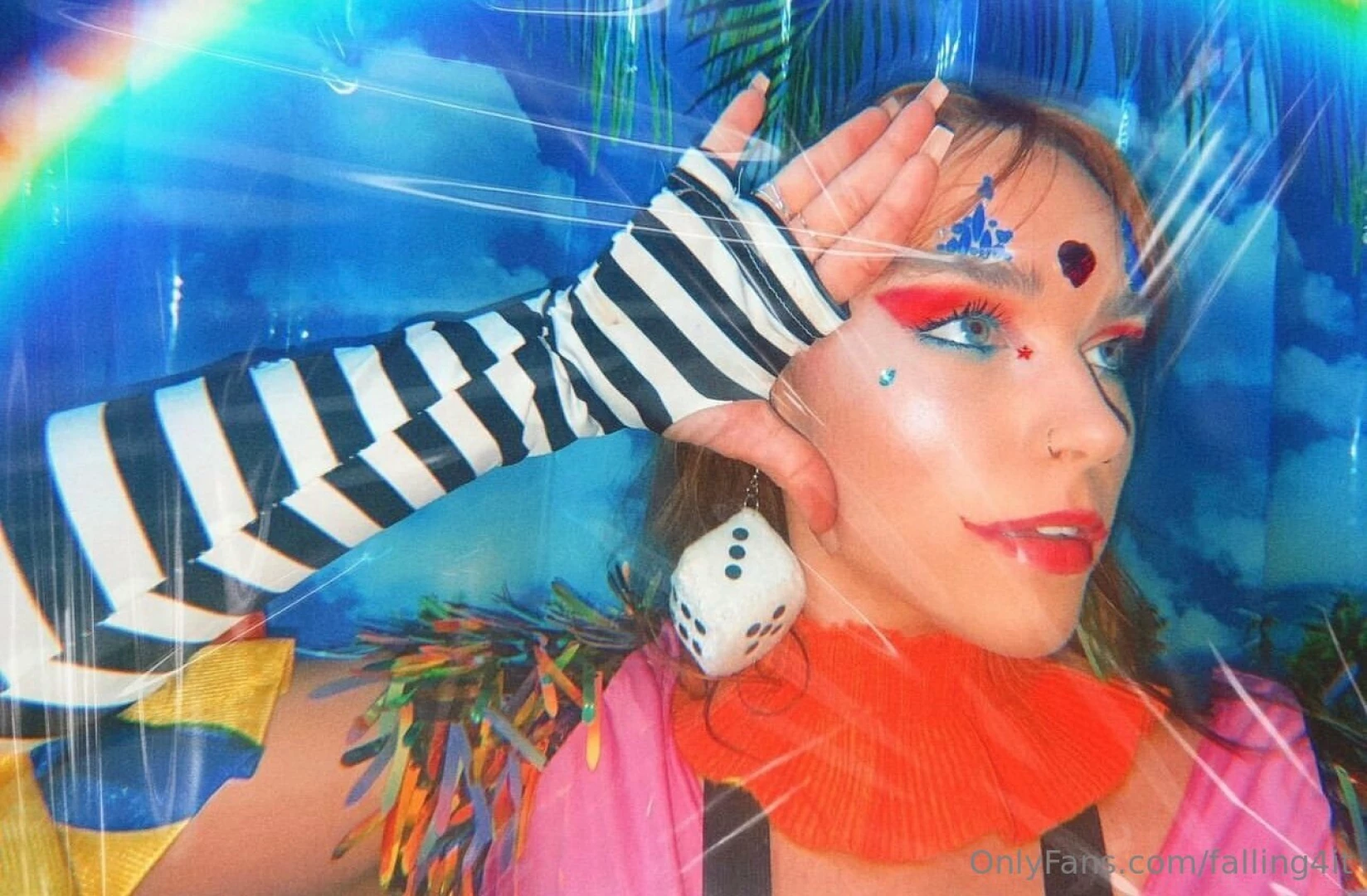 Wrapped up acting silly on vacation 