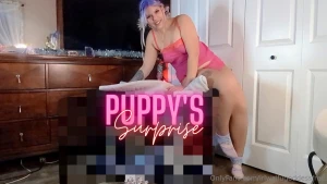 I got you a surprise pup puppy s surprise since you ve been such a