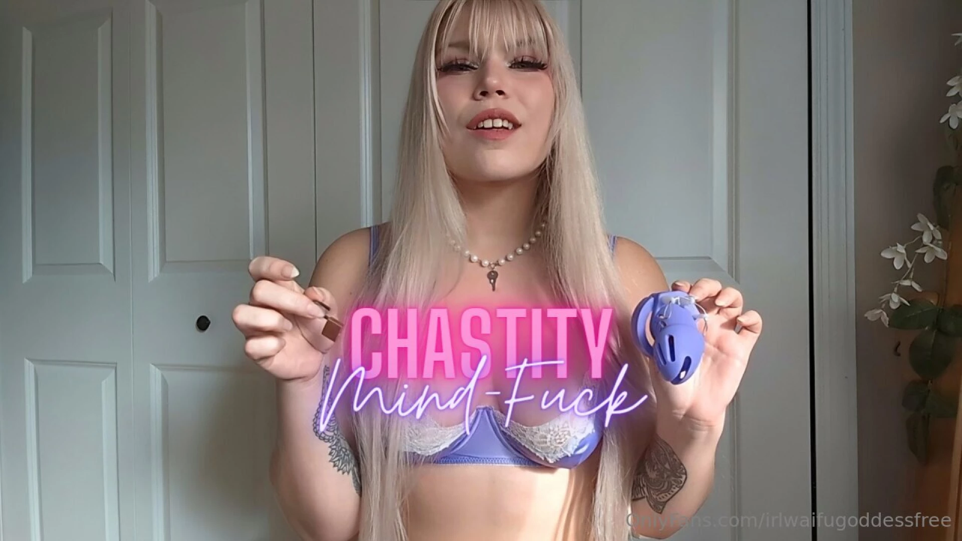 Think of this as your new safe space to go even deeper for me chastity 