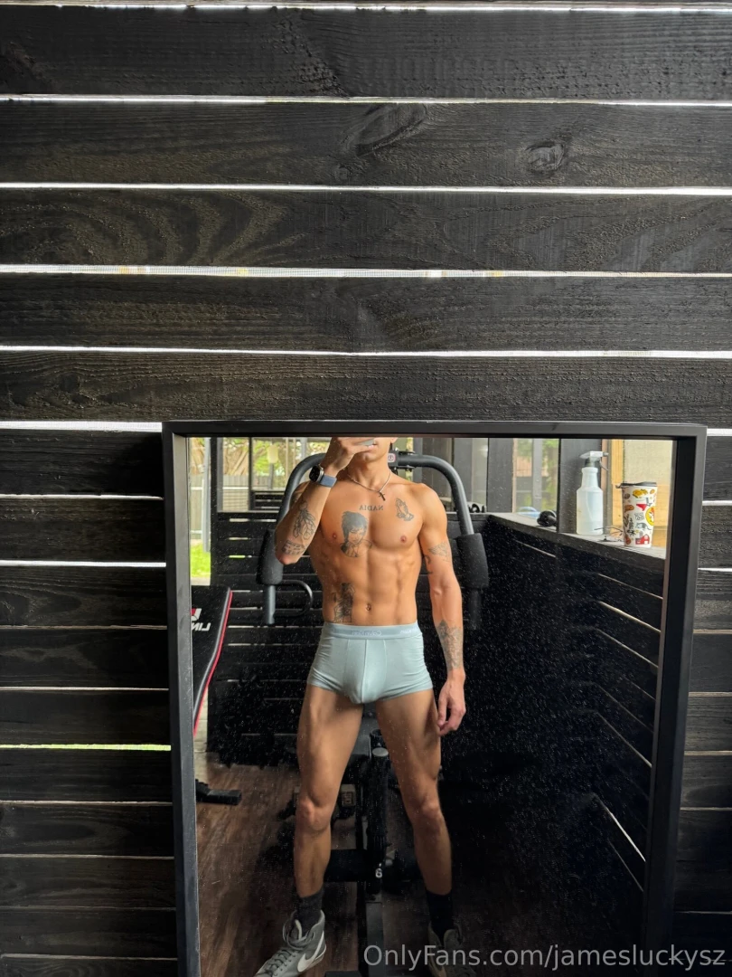 Grey briefs to bring out the bulge 