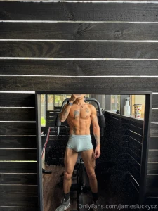 Grey briefs to bring out the bulge