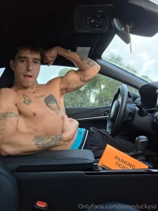 Someone call the city too much muscle for one parking spot