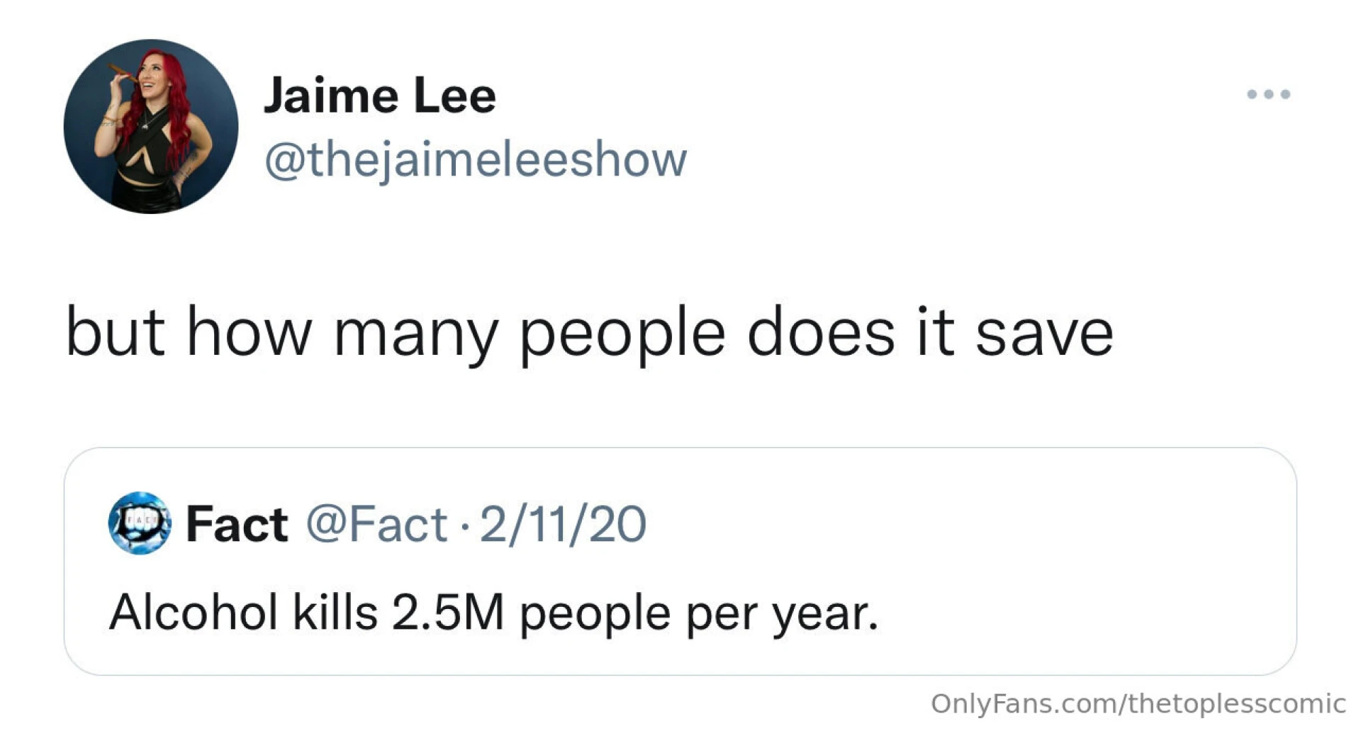 Me - surprised to be alive after another night out doing comic things 