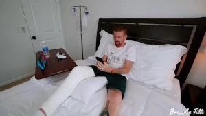New pornhub video hot private nurse catches big dick patient snapping
