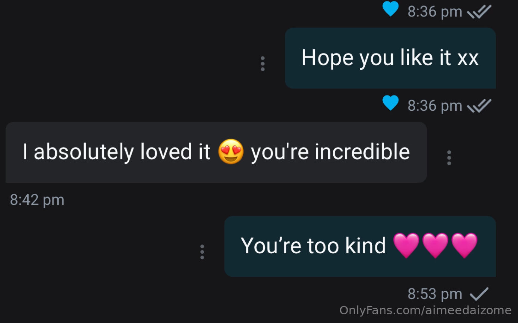 Whilst i m at the blowing my own trumpet if you haven t had my cock 