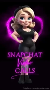 Available for calls on snapchat all evening