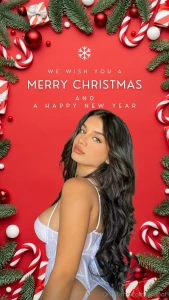 Merry christmas baby all my super vips get an extra special gift today