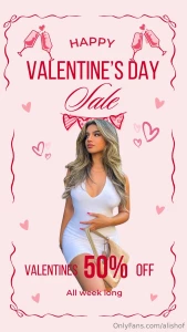 Valentine s day came early dm me for 50 off everything site wide all