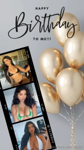 Happy birthday to me that s right baby it s my birthday today so i m