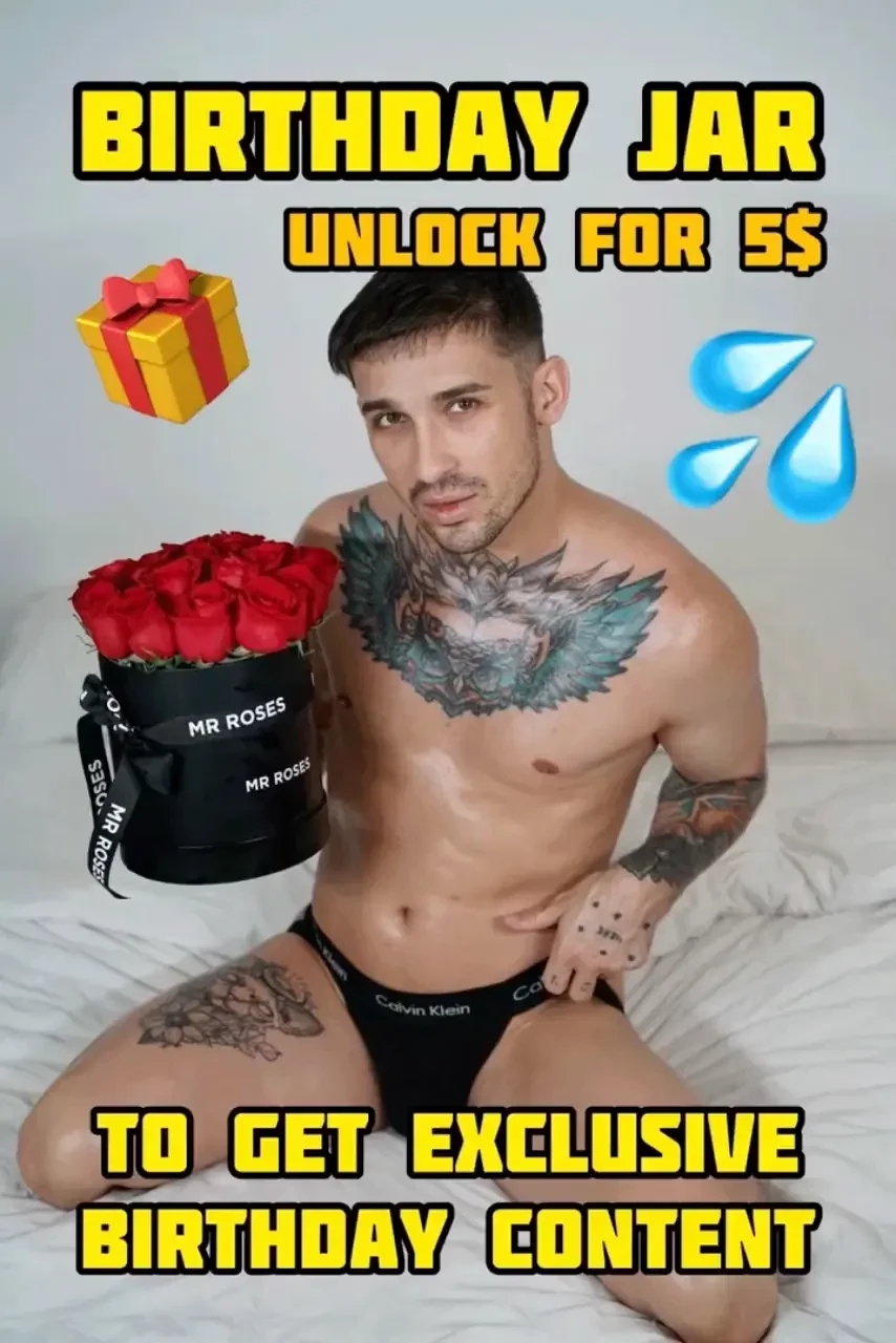 My birthday gift to you only today 5 exclusive video tip for cock 