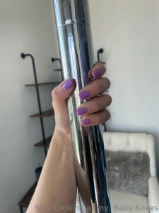 Just in case anyone was wondering the nail color stay in school and