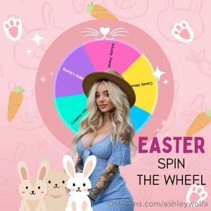 Hey babe wanna play a naughty little easter game with me tip to spin