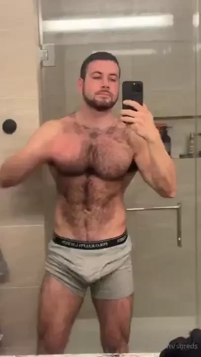 Showing off the new polo undies 