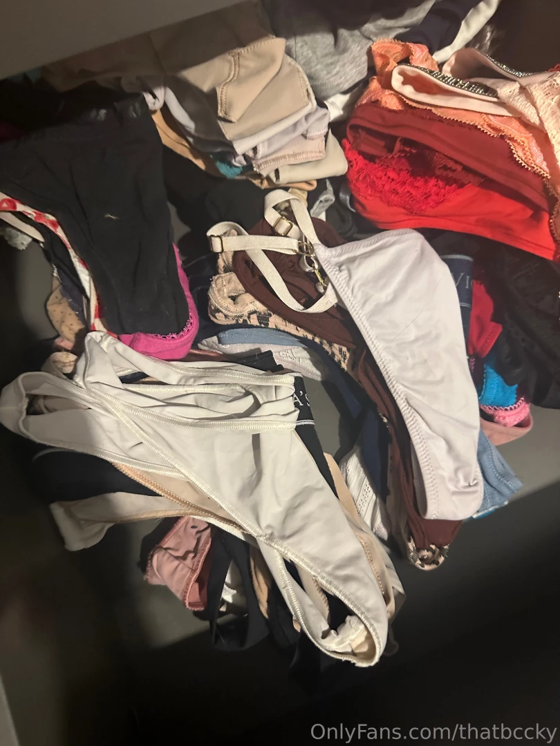 Just realized i own so many panties who wants to buy one 