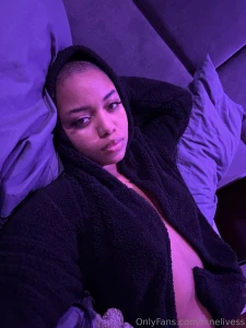 Cal out of work and cum back to bed