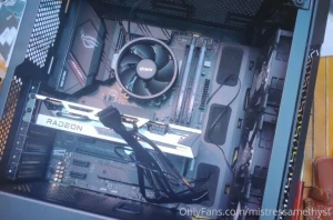 Some pics of my pc build from when i was putting everything together part 1