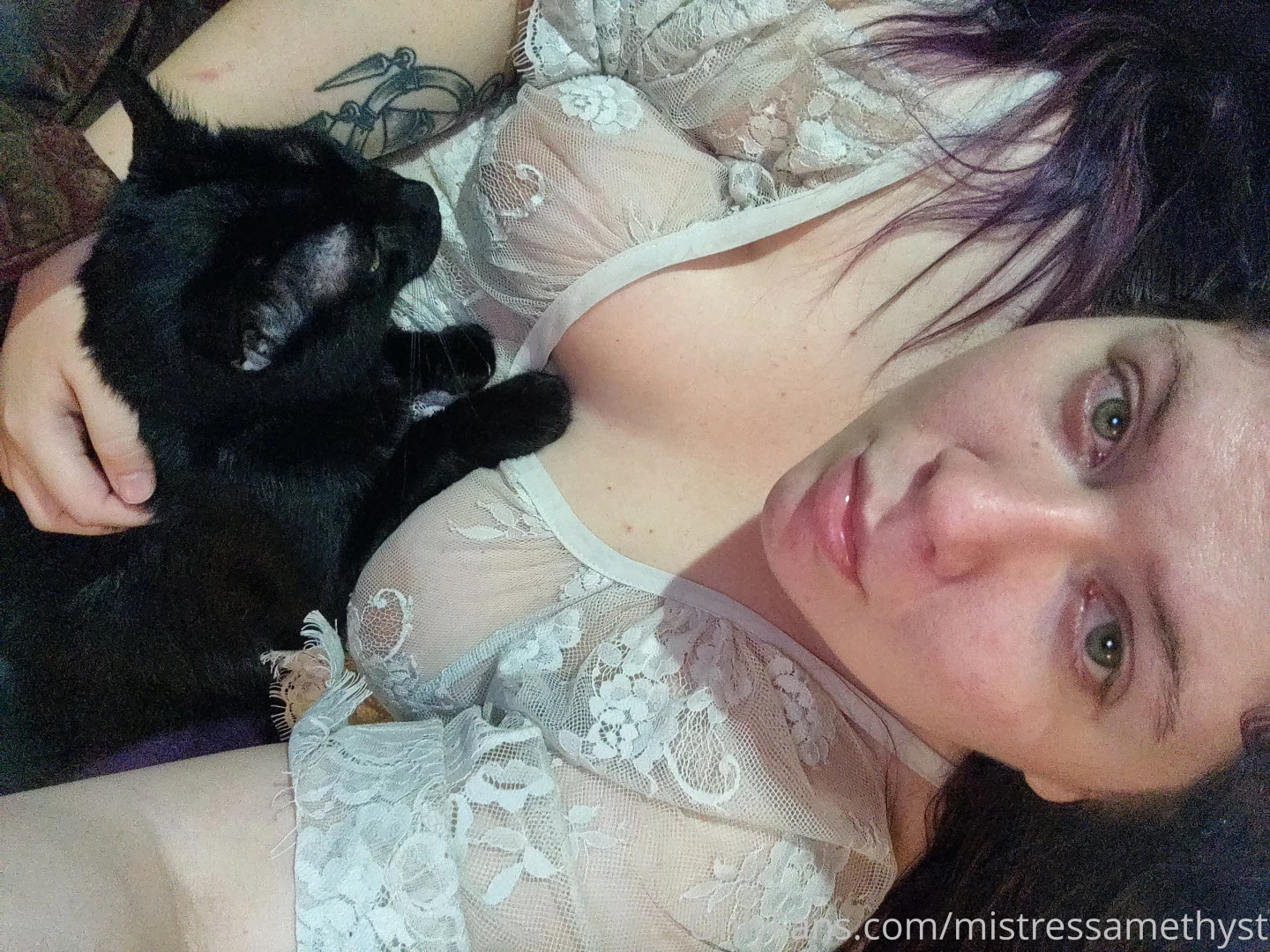 Finally able to relax and he just has to be a part of it 